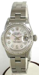 Rolex Oyster Datejust Diamond Ladies Watch 79160  