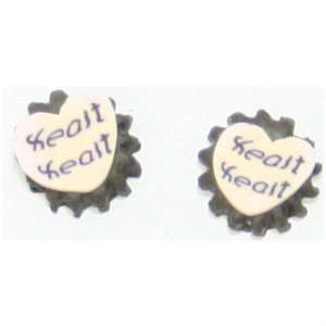   Color Nail Art Choco Icing Cookie 2Pc Cell Phone Embellishment: Beauty