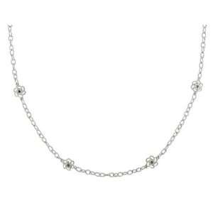   CT TDW Black and White Diamond Necklace With Chain (G H, I3) Jewelry