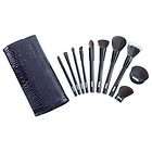 KIRKLAND SIGNATURE 10 Piece Deluxe Prof Make Up Brush Collection w 