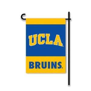    NCAA UCLA Bruins 2 Sided Garden Flag w/pole 