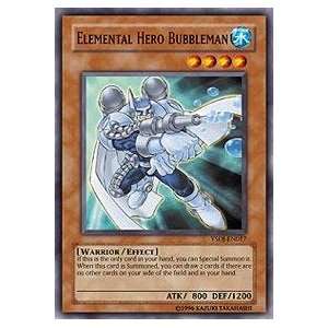  Yu Gi Oh   Elemental Hero Bubbleman   Starter Deck Jaden 