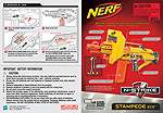 NERF N Strike Stampede ECS 50 Blaster   Hasbro   