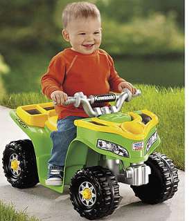 Power Wheels Fisher Price Lil Kawasaki Boys Sport Quad (Colors and 