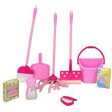 Just Like Home Deluxe Cleaning Set   Pink   Toys R Us   