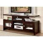 Acme Folding TV Stand with Glass Door in Espresso Finish