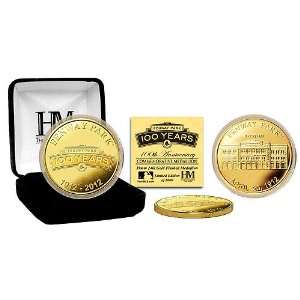  Boston Red Sox Fenway Park 100th Anniversary Gold Coin by 