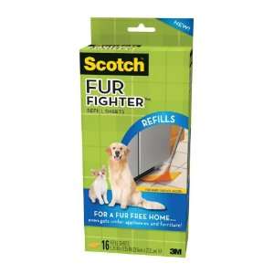  Scotch Brite Fur Fighter Refill Cloths, 16 Count Health 