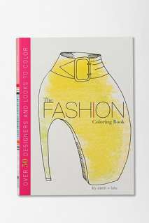 The Fashion Coloring Book By Carol Chu & Lulu Chang   Urban Outfitters