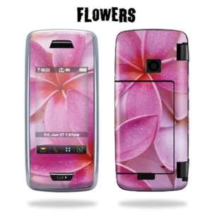   Skin Decal for LG VOYAGER VX10000   Flowers Cell Phones & Accessories