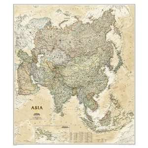  National Geographic Maps RE01020433 Asia Executive Toys & Games