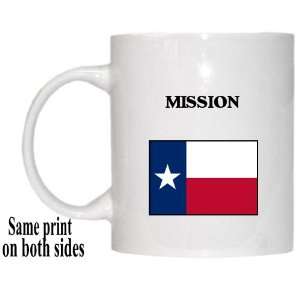  US State Flag   MISSION, Texas (TX) Mug 