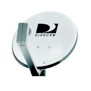  DIRECTV 18 Single Pack Dish W/2 Mast Electronics