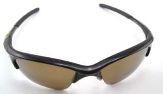 New Oakley Sunglasses Half Jacket XLJ Jet Black w/Gold Iridium 