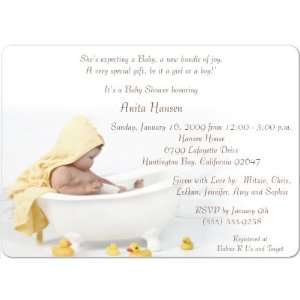   Splash Magnet Large Baby Shower Invitations: Health & Personal Care