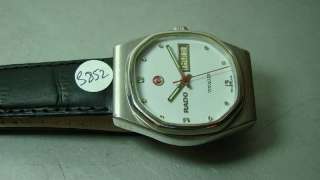   VOYAGER AUTOMATIC DATE SWISS MENS WRIST WATCH OLD USED ANTIQUE  