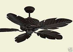 NEW 52 Tropical Style In / Outdoor Ceiling fan  