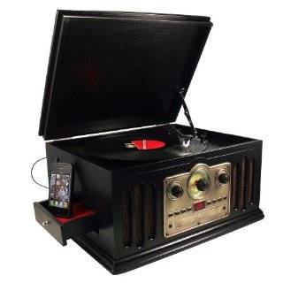   Technology ITRR 700 Retro USB Stereo Turntable System Electronics