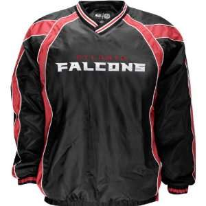   Atlanta Falcons Lightweight V Neck Pullover Jacket: Sports & Outdoors