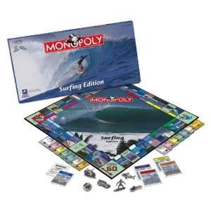  MONOPOLY Surfing Edition Toys & Games