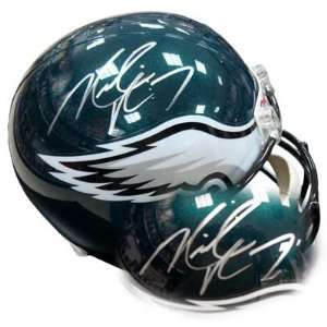 Michael Vick Autographed Helmet   Autographed NFL Helmets:  