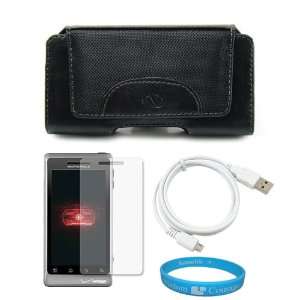  Pouch Cover Case with Fixed Belt Clip for Verizon Motorola Droid 