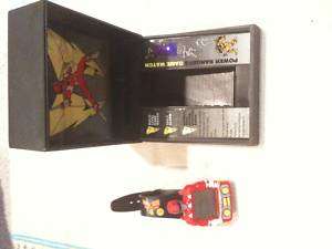 Power Rangers Mighty Morphin vintage watch LCD game  