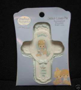 Precious Moments Baby Boy Gift Wall Cross Andrew NEW  