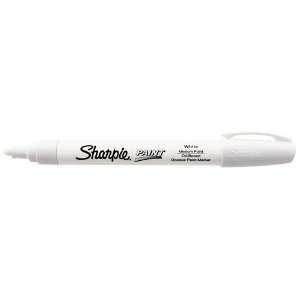  Sharpie Paint Pen (Oil Based)   Color: White   Size 