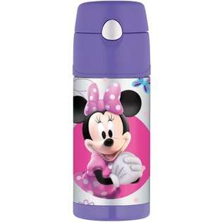 Thermos Funtainer Bottle, Minnie Mouse, 12 Ounce 