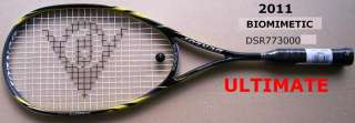 DUNLOP Biomimetic ULTIMATE 132 squash racket racquet  