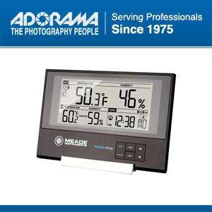 Meade TE256W Slim Line Personal Weather Station with Atomic Clock 