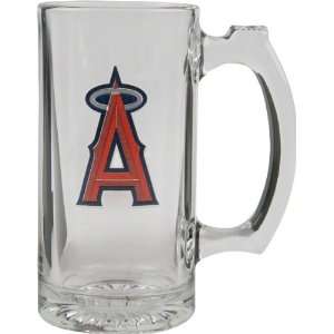  Los Angeles Angels of Anaheim Beer Mug: 3D Logo Glass 