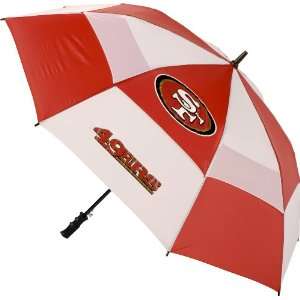  : San Francisco 49ers Vented Canopy Golf Umbrella: Sports & Outdoors