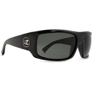  Von Zipper Clutch Black Gloss Polarized Sunglasses Sports 