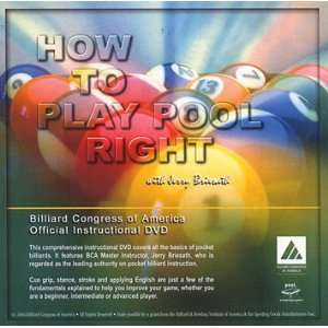  How to Play Pool Right   DVD: Sports & Outdoors