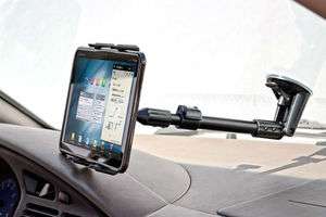   Long Car Suction Mount for Samsung Galaxy Tab 7 / 8.9 / 10  