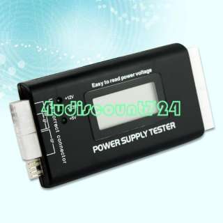 24 20 P PSU ATX BTX ITX SATA PC Power Supply Tester LCD  