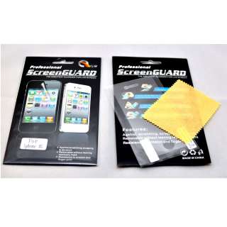 5x New Screen Protector For iPhone 4G 4S, Front Clear Guard Verizon AT 