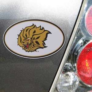  Arkansas Pine Bluff Golden Lions Oval Magnet: Sports 