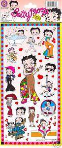 Scrapbooking Themed Sticker Sheets Betty Boop 1  