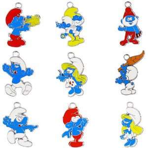   Jewelry Making Assorted Smurfs enamel charms Arts, Crafts & Sewing