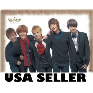 Shinee light brown horiz POSTER 34 x 23.5 Korean boy band Taemin Onew 