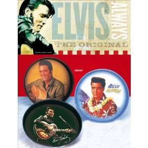 Elvis Presley Tin Serving Tray Choose from Three Different Styles 