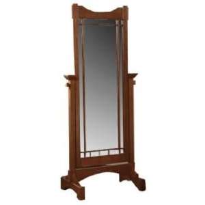    Mission Oak Cheval Style 60 High Floor Mirror