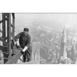  Steel Worker, Empire State Building, c1930   24x36 