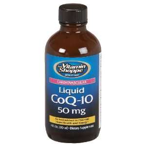  Vitamin Shoppe   Coq 10 Liquid, 50 mg, 4 fl oz liquid 