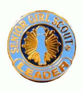 Brand NewGirl Scout Senior Leader Pin, Unusual, Sturdy  