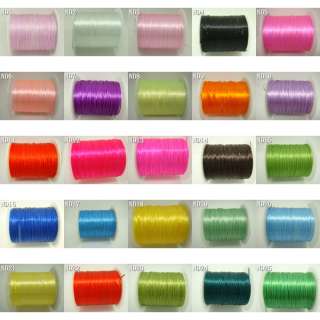 13m Assorted Crystal Stretch Beading Cord 0.8mm CGND  
