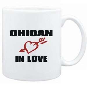  Mug White  Ohioan IN LOVE  Usa States